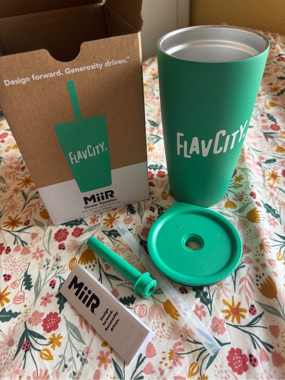 MiiR x FLAVCITY Straw Tumbler 16oz